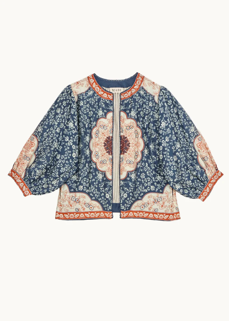 Ursa Jacket - Indigo/Ecru