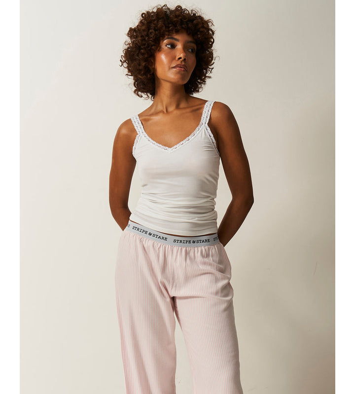 Lace Cami - White