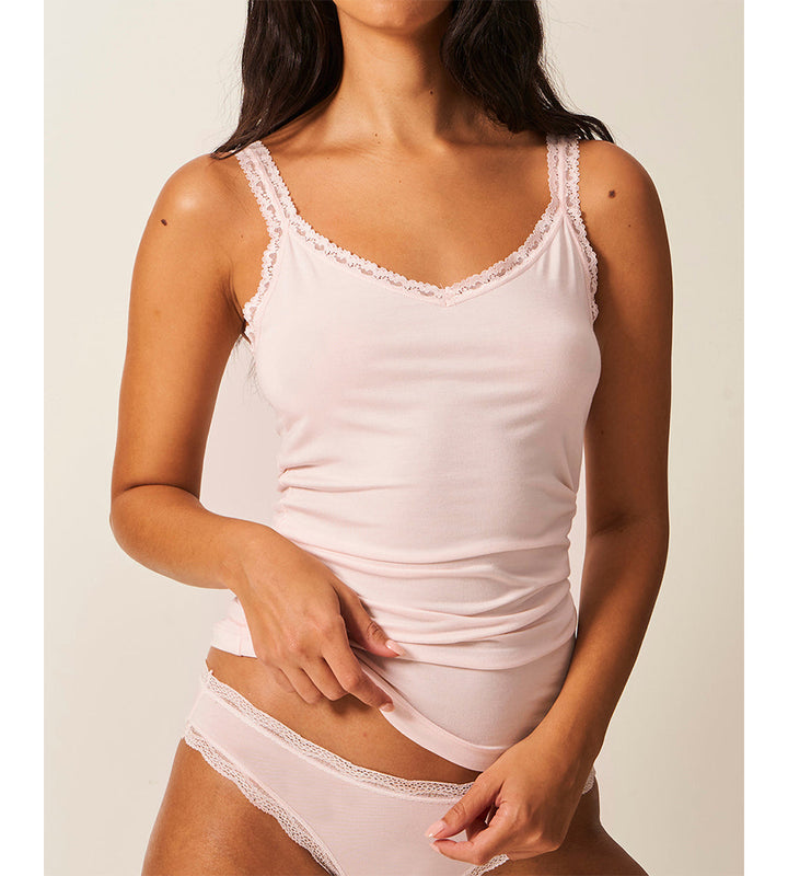 Lace Cami - Pink a Boo