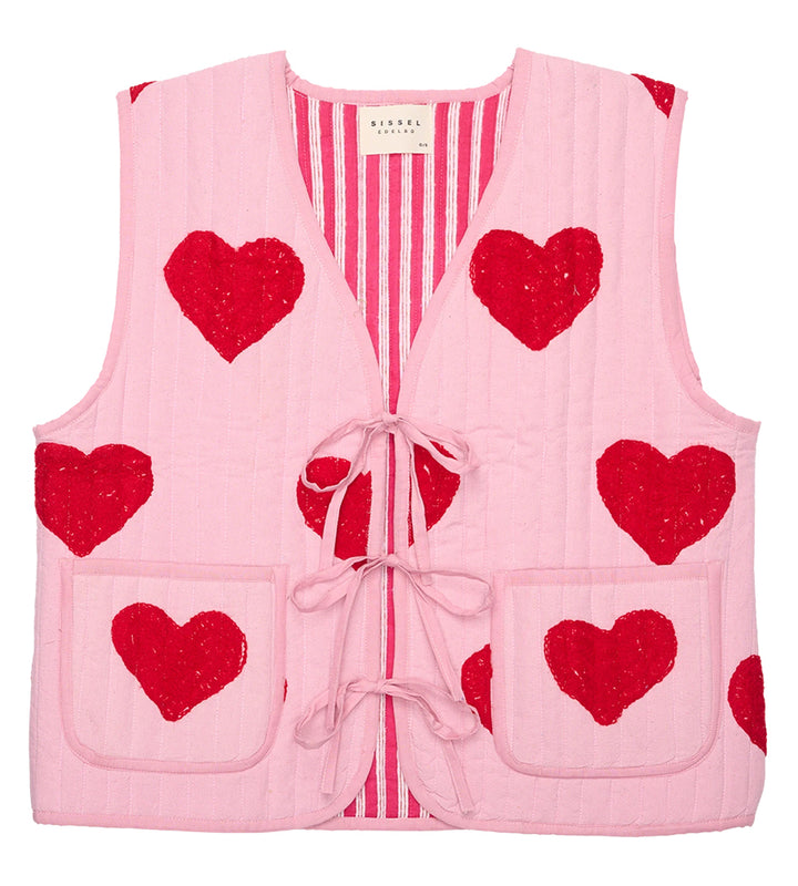 Honey Vest - Red Heart