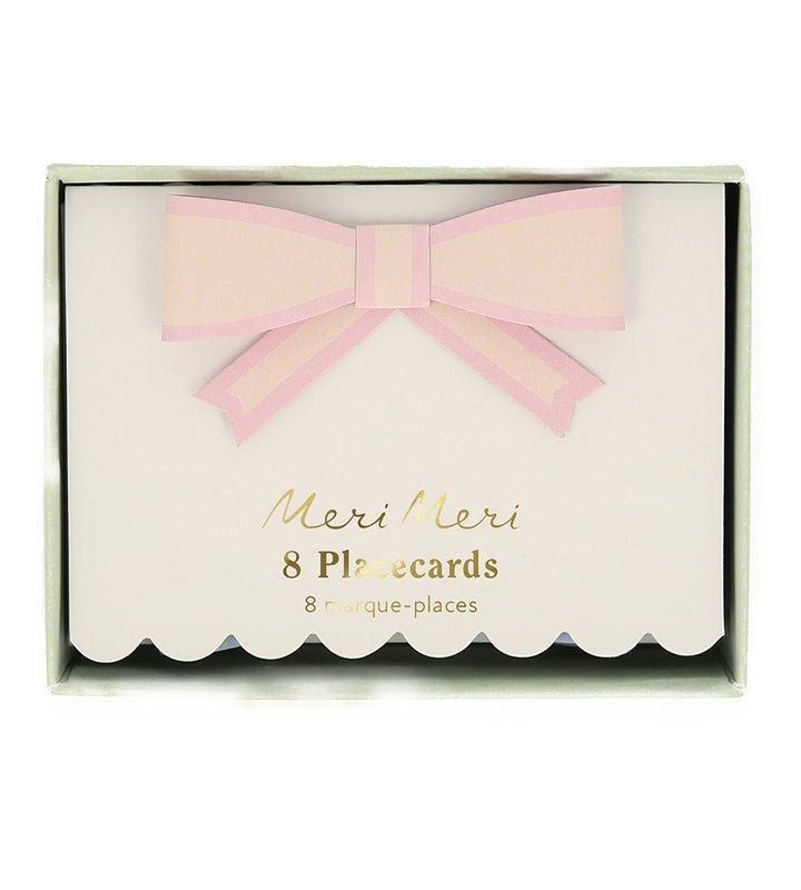 Pastel Bow Placecards - 273560