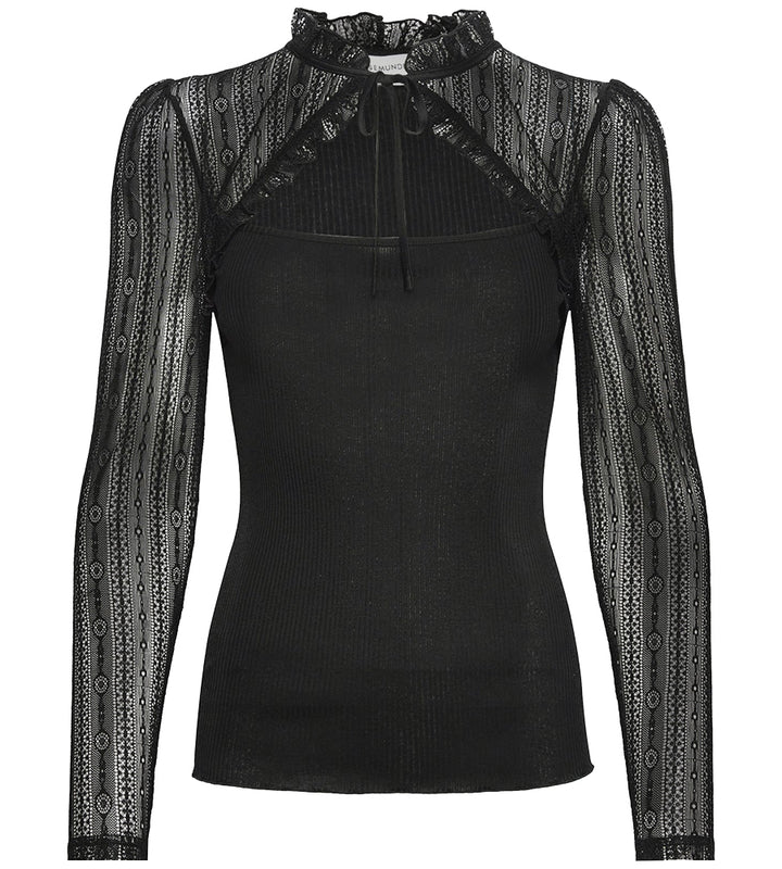 W0944 Beatha Top Black