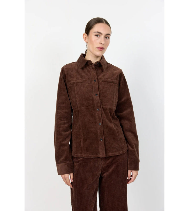 LR-Orlando Shirt - Dark Brown