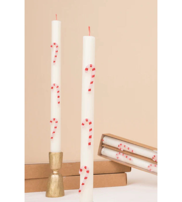 Candy Cane Table Candles