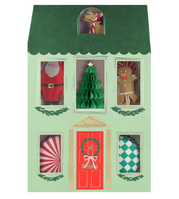 Festive House Cupcake Kit