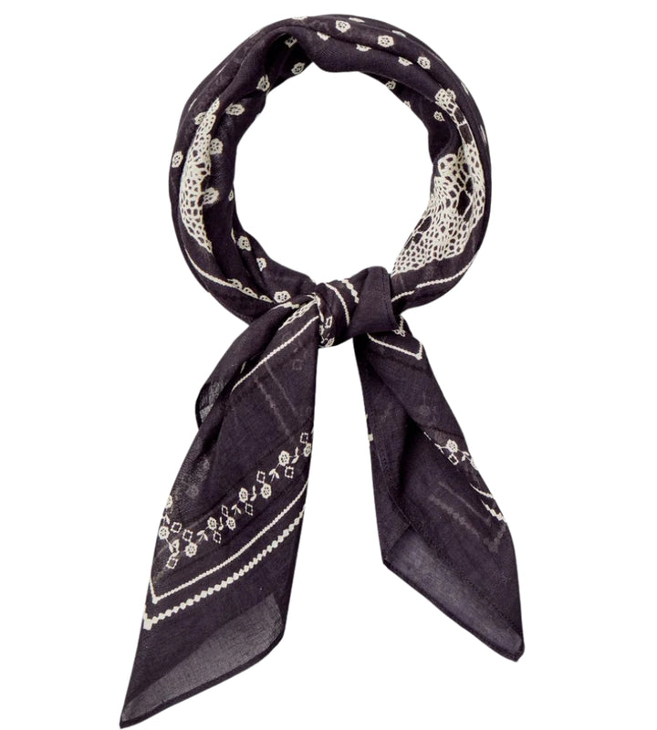 Lacia Cotta Scarf - Forged Iron Gray