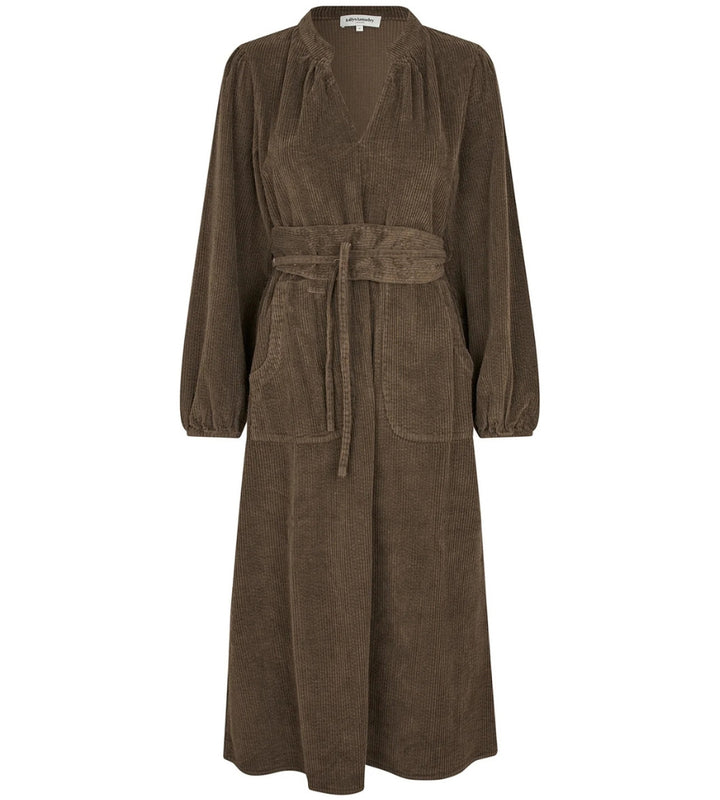 ParisLL Midi Dress - Dark Mokka