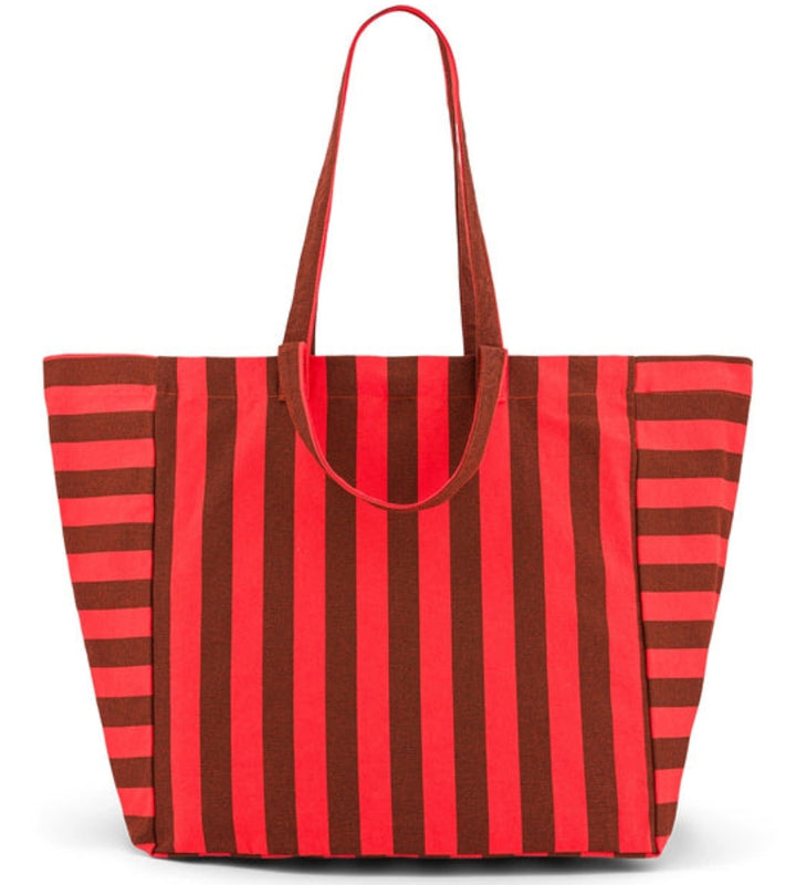 Elisa Tote Bag Brown/Tomatoe
