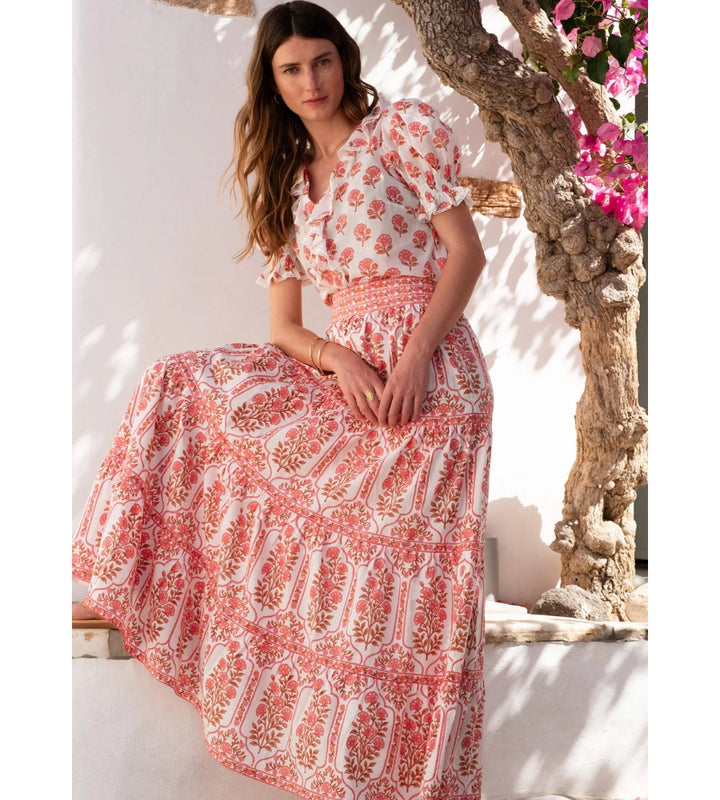 Amara Rah Rah Skirt - Desert Blush
