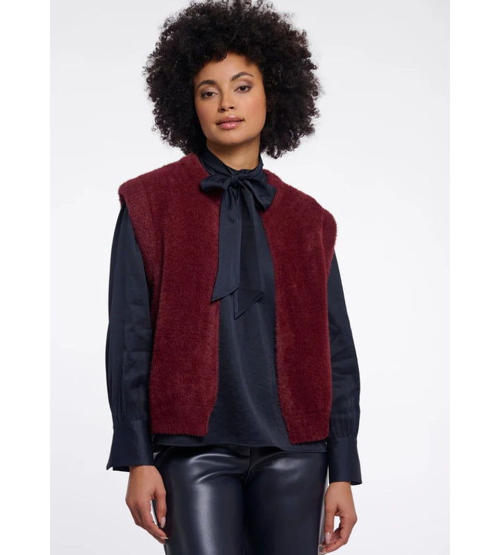 Elona Waistcoat - Sangria