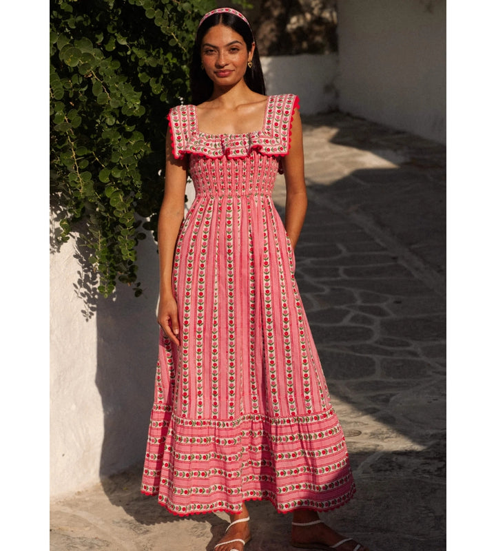 Carrie Dress - Alpine Rose