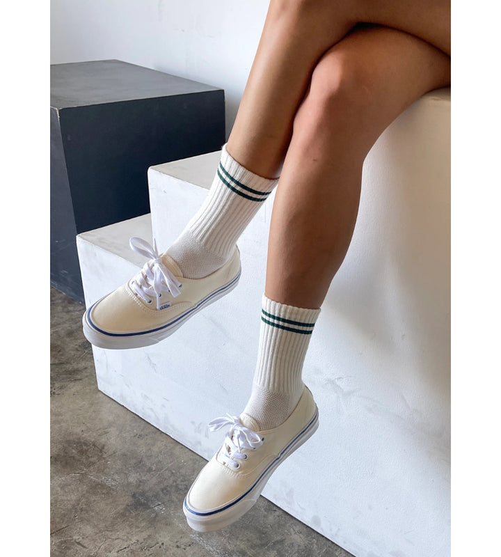 Boyfriend Socks - Parchment
