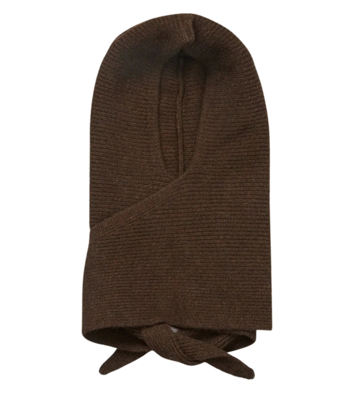 Tie Balaclava - Hot Fudge Brown