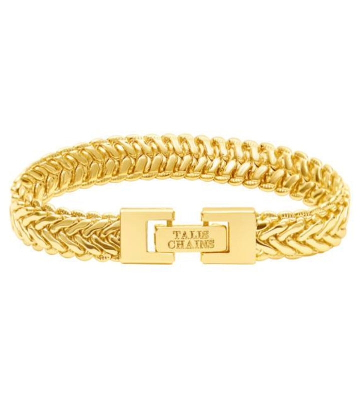 Braided Mesh Bracelet - Gold