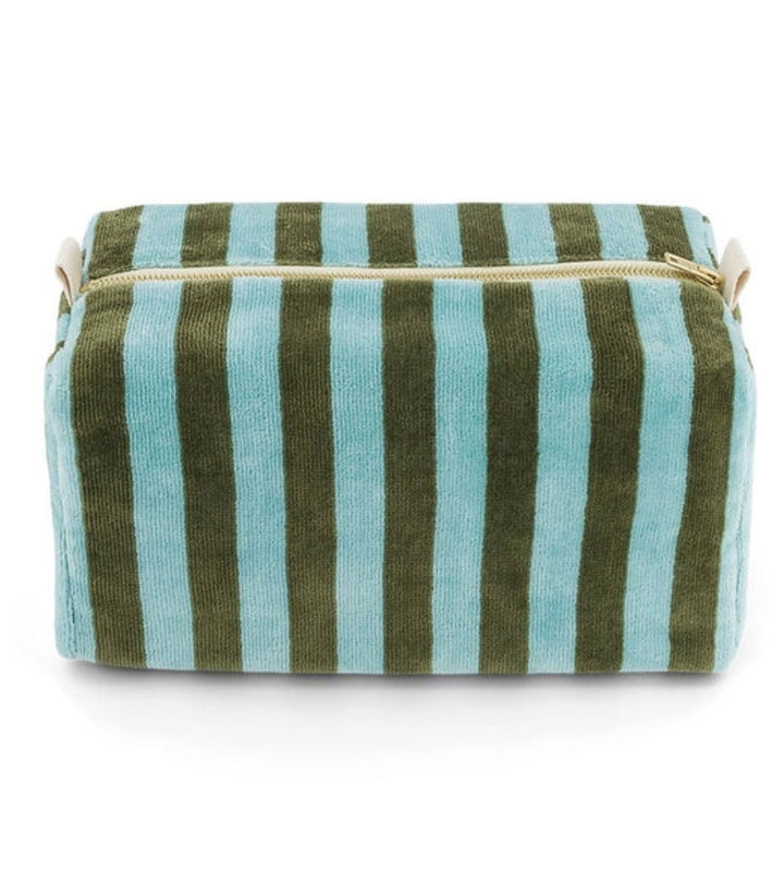 Vic Terry Toiletry Bag - Blue/Kaki