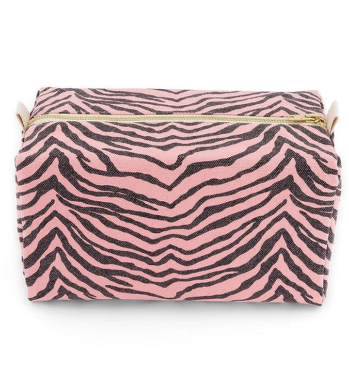 Vic Toiletry Bag Stripes Zebrou/Strawberry