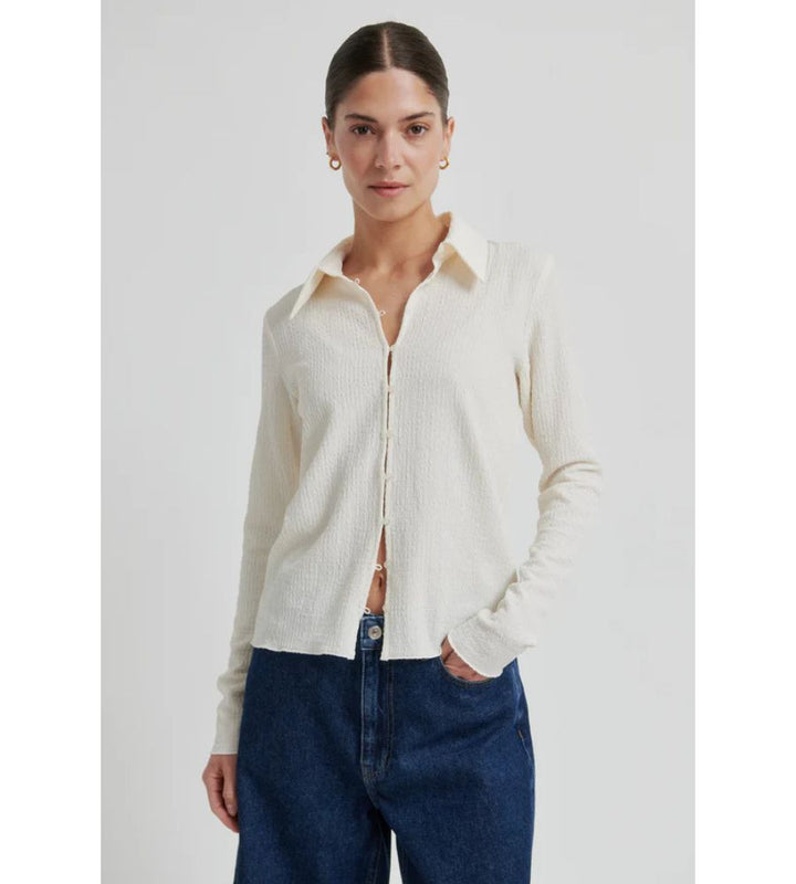 Paria LS Collar Tee - Tofu