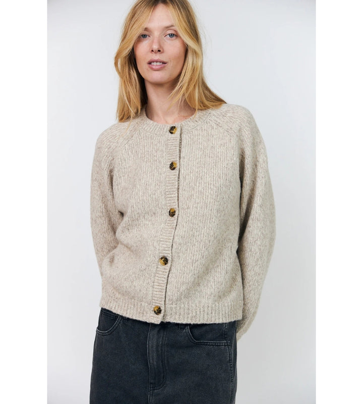 NovaLL Knit Cardigan - Creme