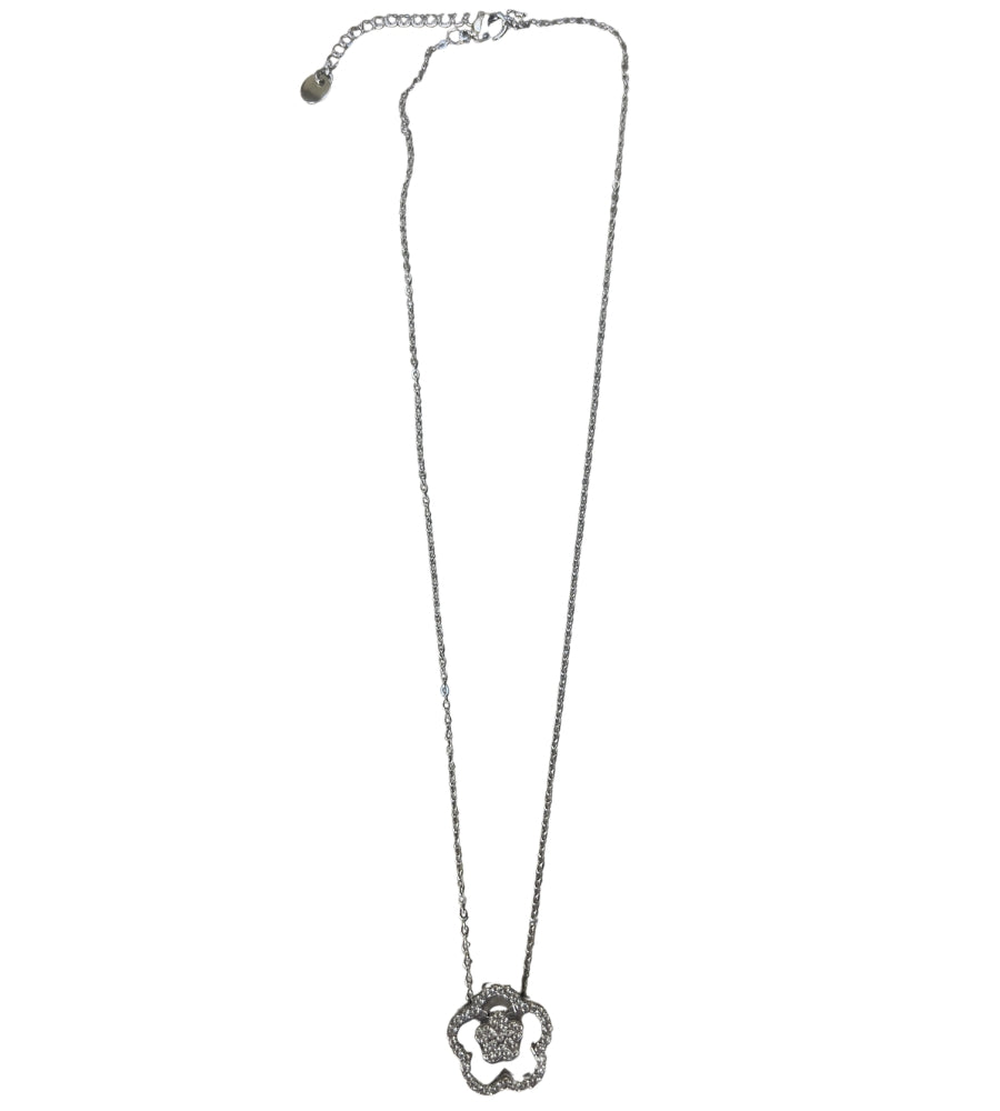11318 Clover Necklace Silver