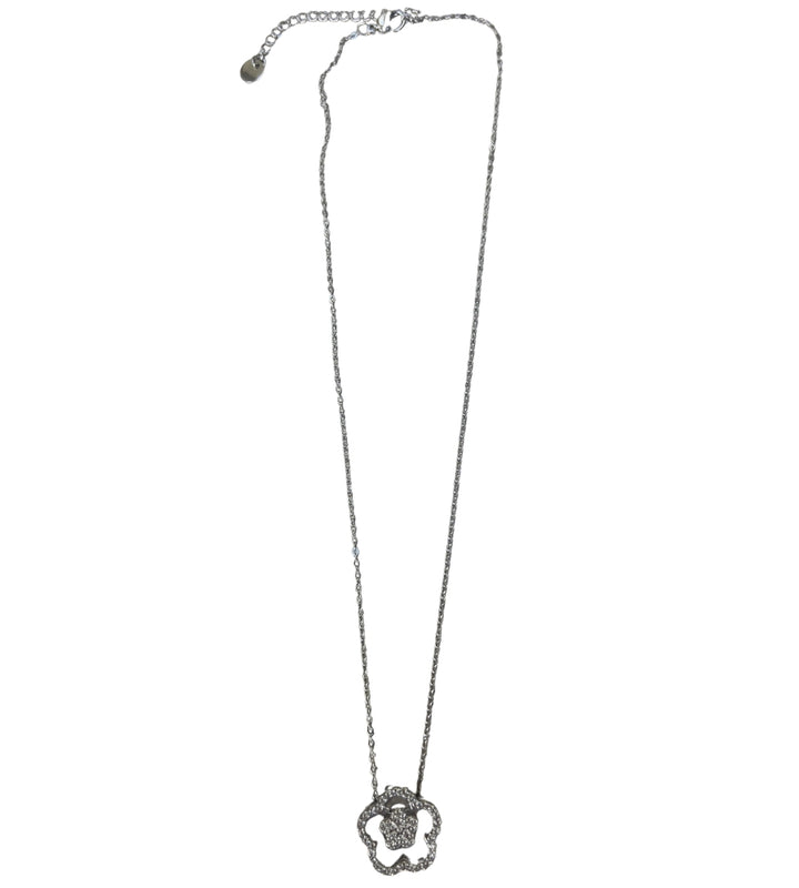 11318 Clover Necklace Silver