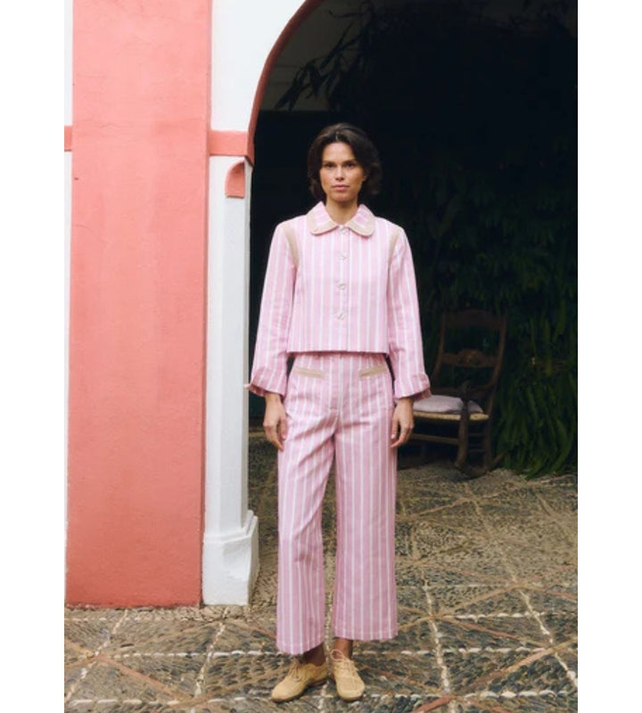 Niza Pants - Pink Stripe