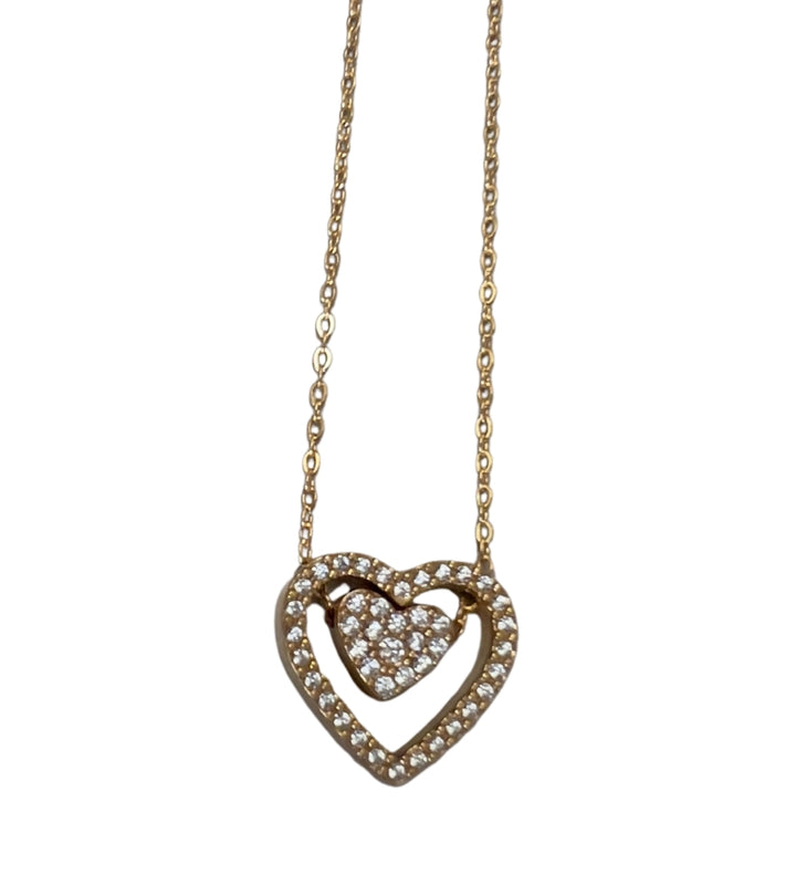 11315 Heart Necklace Gold