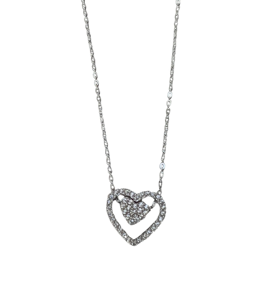 11315 Heart Necklace Silver