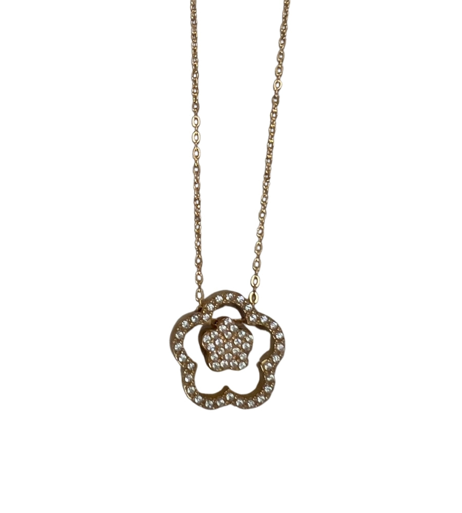 11318 Clover Necklace Gold