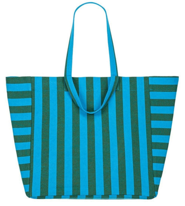 Elisa Tote Bag Turquoise/Olive