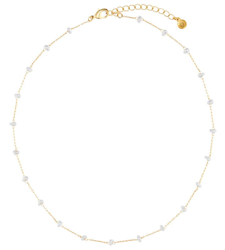 ORE29434 Pearl Necklace Gold