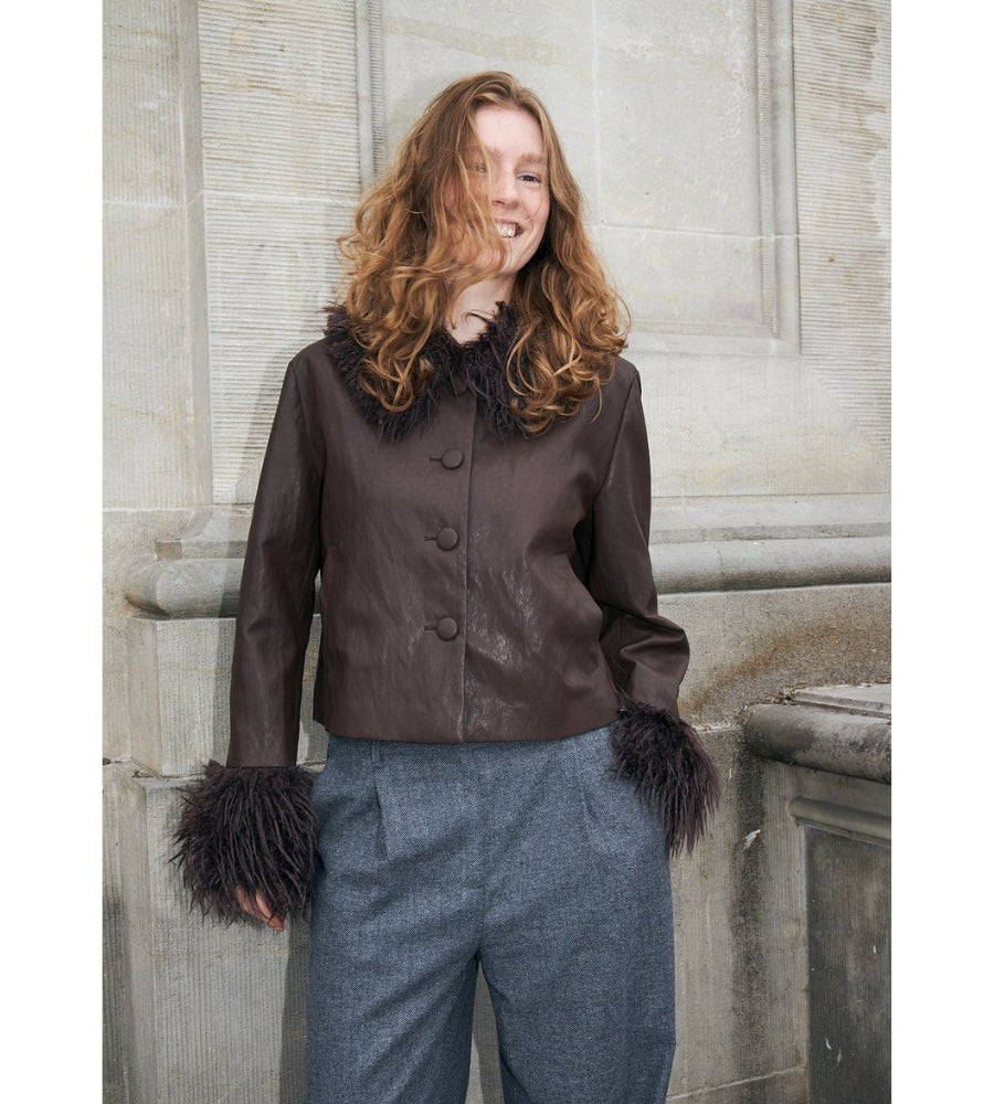 TracyLL Jacket - Brown