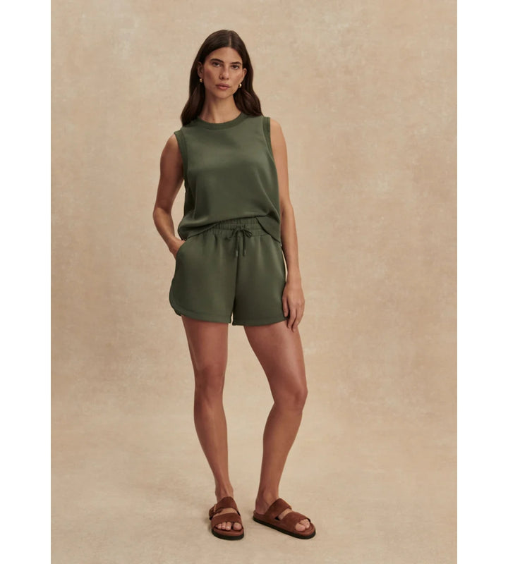 Coulter High Rise Shorts - Thyme