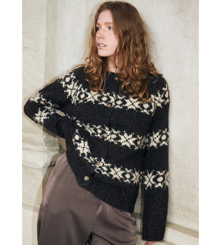 PadovaLL Cardigan Knit - Dark Mokka