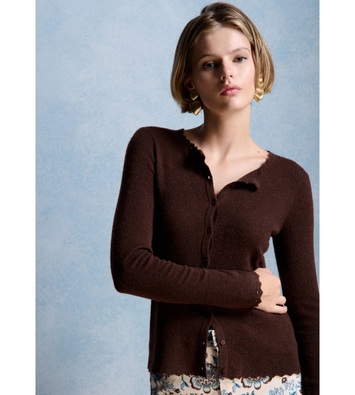 Maud Top - Chocolat