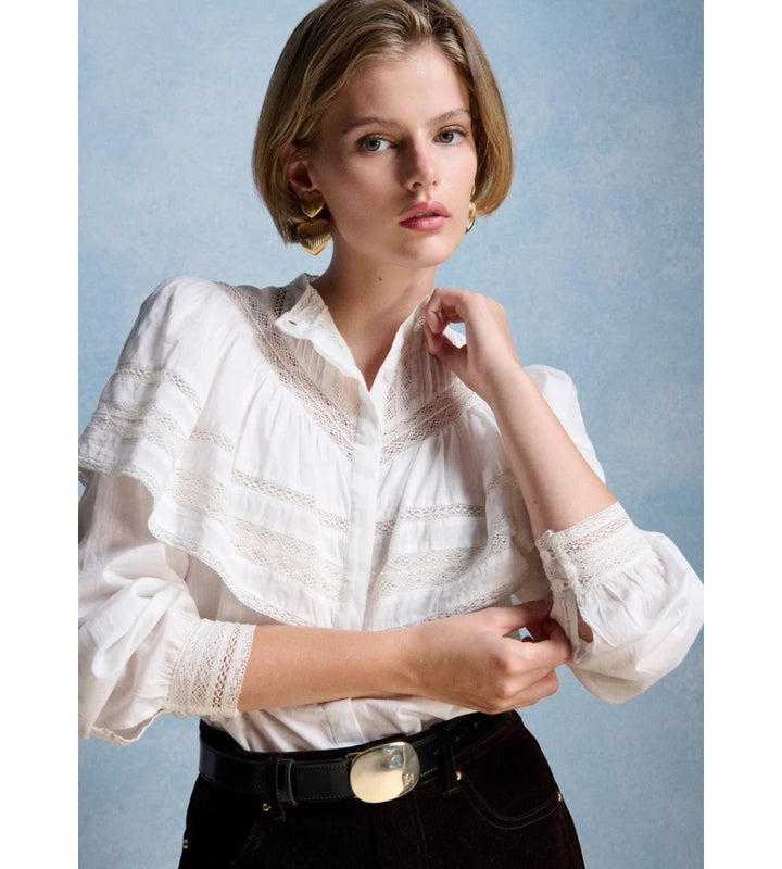 Milady Top - Ecru