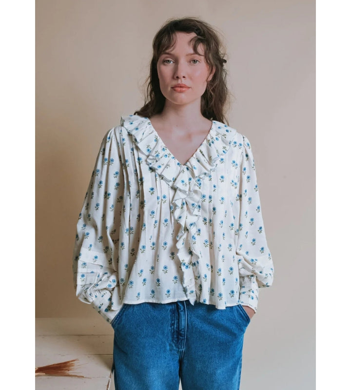 Enise Blouse - Scarlet