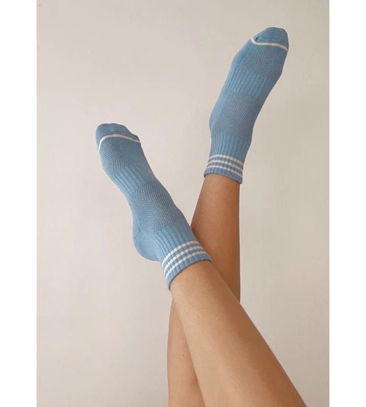 Girlfriend Socks - Parisian Blue