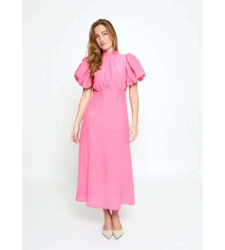 MSAlicia Puff Sleeve Dress - Prism Pink