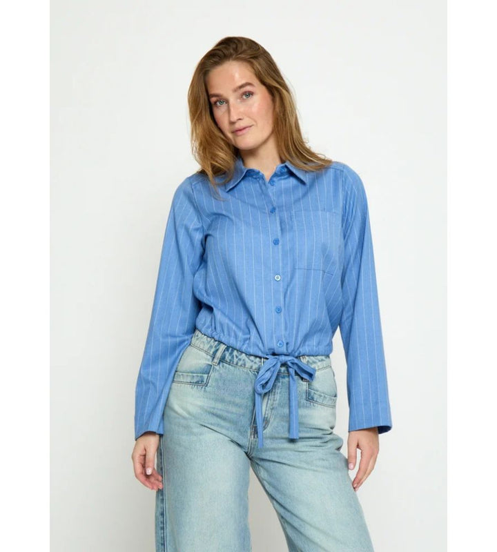 MSOdelia Shirt - Skyway Blue Stripe