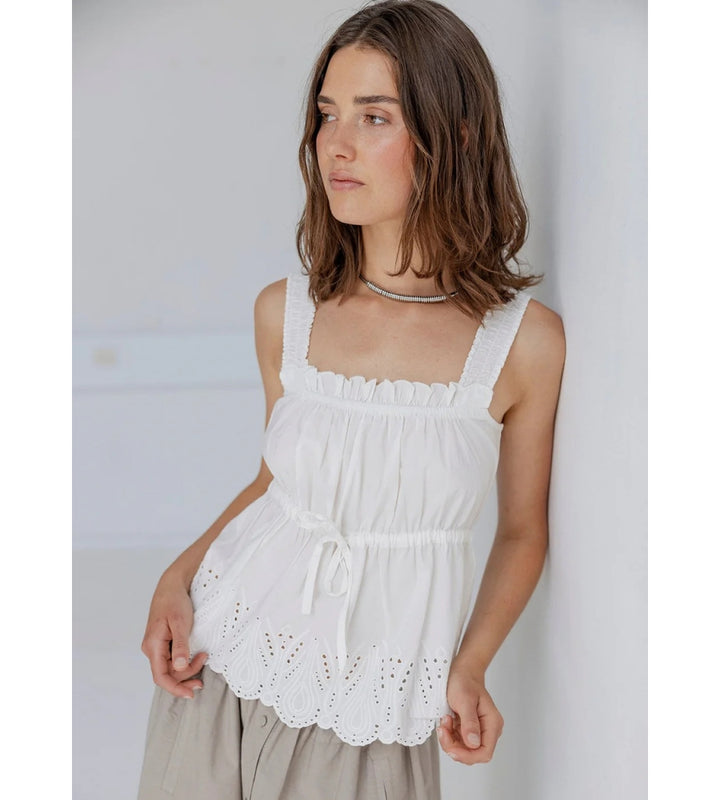 Holly Blouse in White