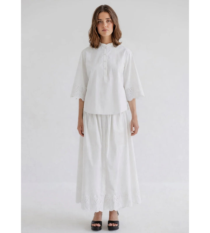 Hella Skirt in White