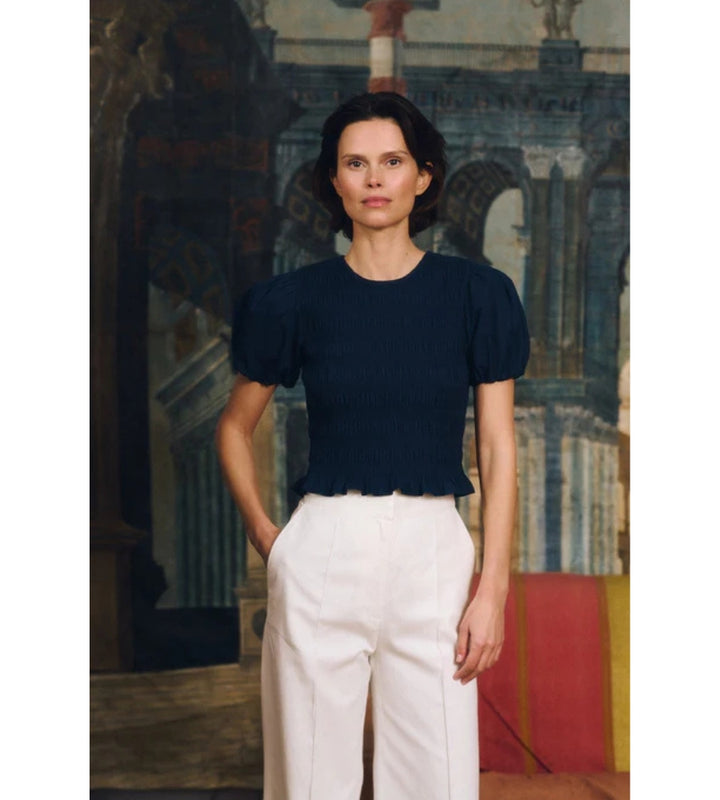 Baila Top - Navy