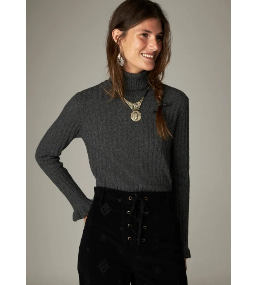 Nocture Nancy Jumper - Grey Blue