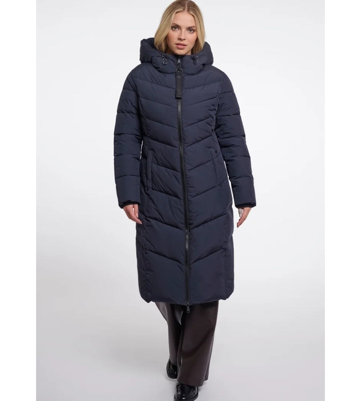 Zendaya Padded Coat - Dark Navy