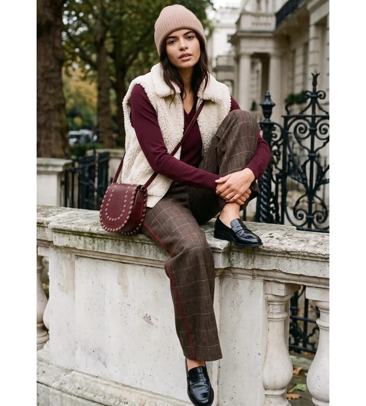 Mylo Borg Gilet - Cream