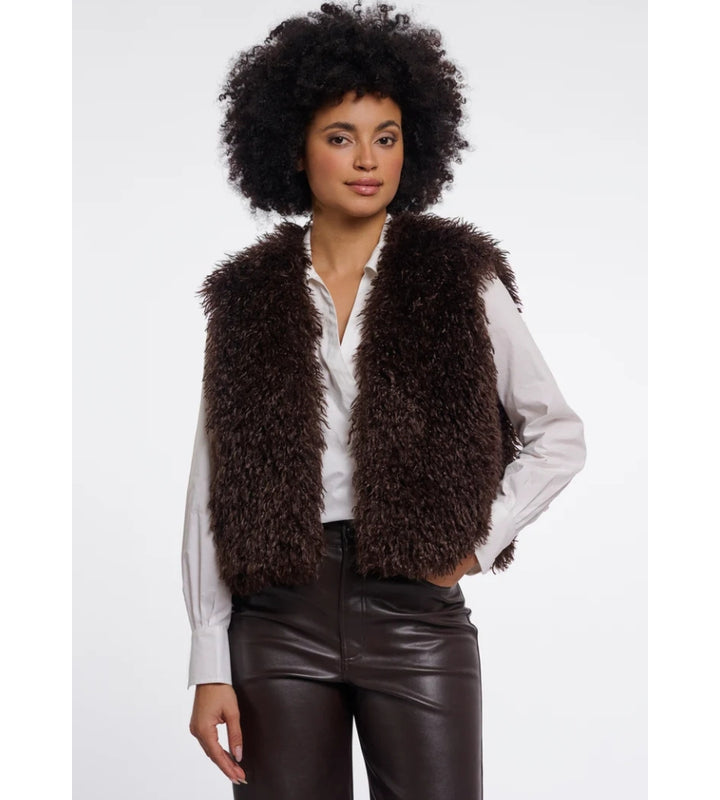 Sensy Waistcoat - Coffee Roast