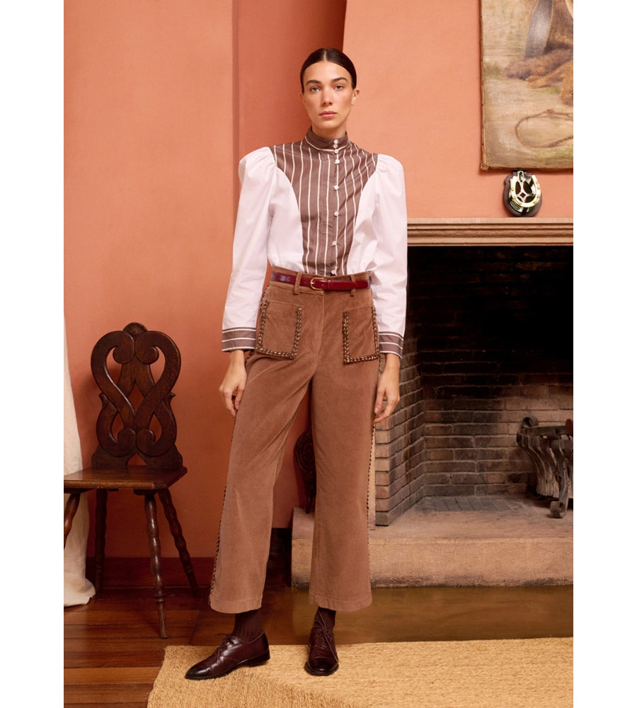 Niza Pants - Cocoa Corduroy