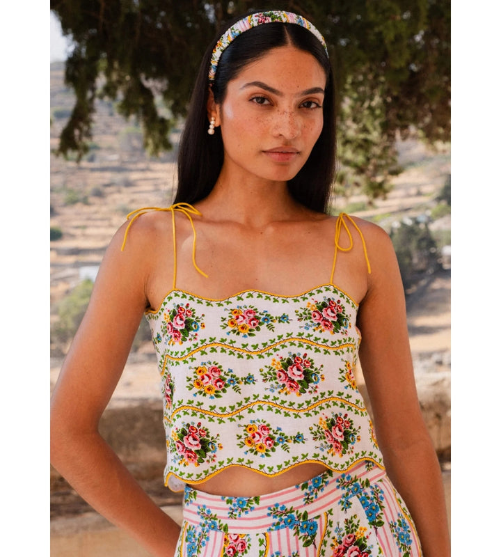 Sicily Top - Vintage Bouquet