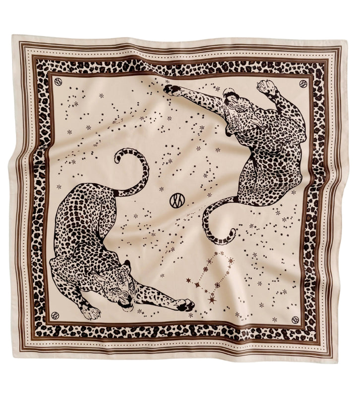 Gemini Scarf In Sand 65cm
