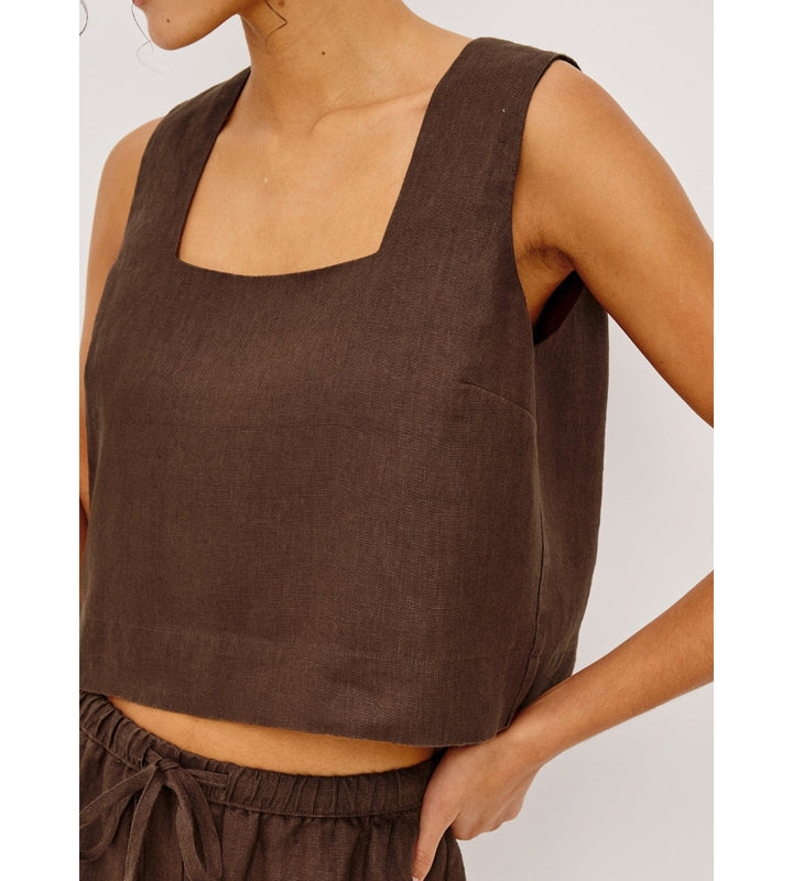 Akira Top in Espresso